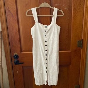 Madewell off white sundress